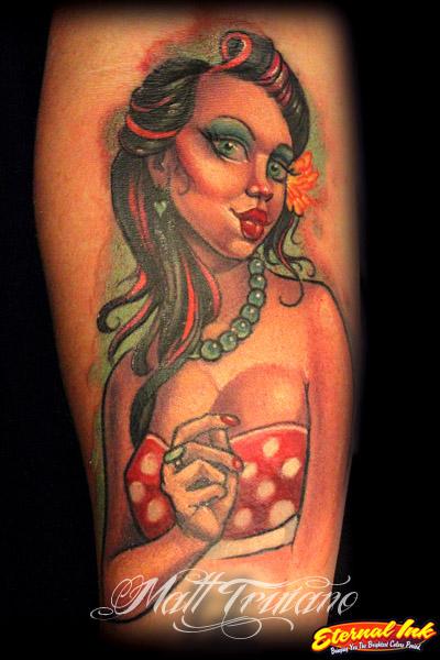 Tattoos - Rockabilly Gal - 64943